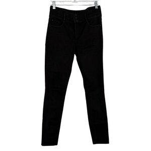 Ann Taylor The Skinny denim size 8 black